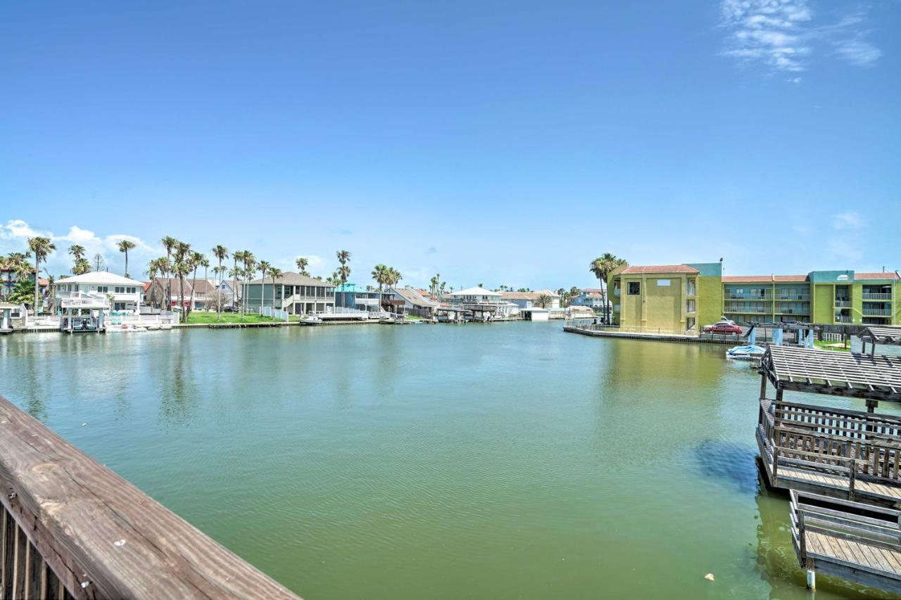 Updated Fiesta Isles Condo With Bay Views And Pool! South Padre Island Exterior foto