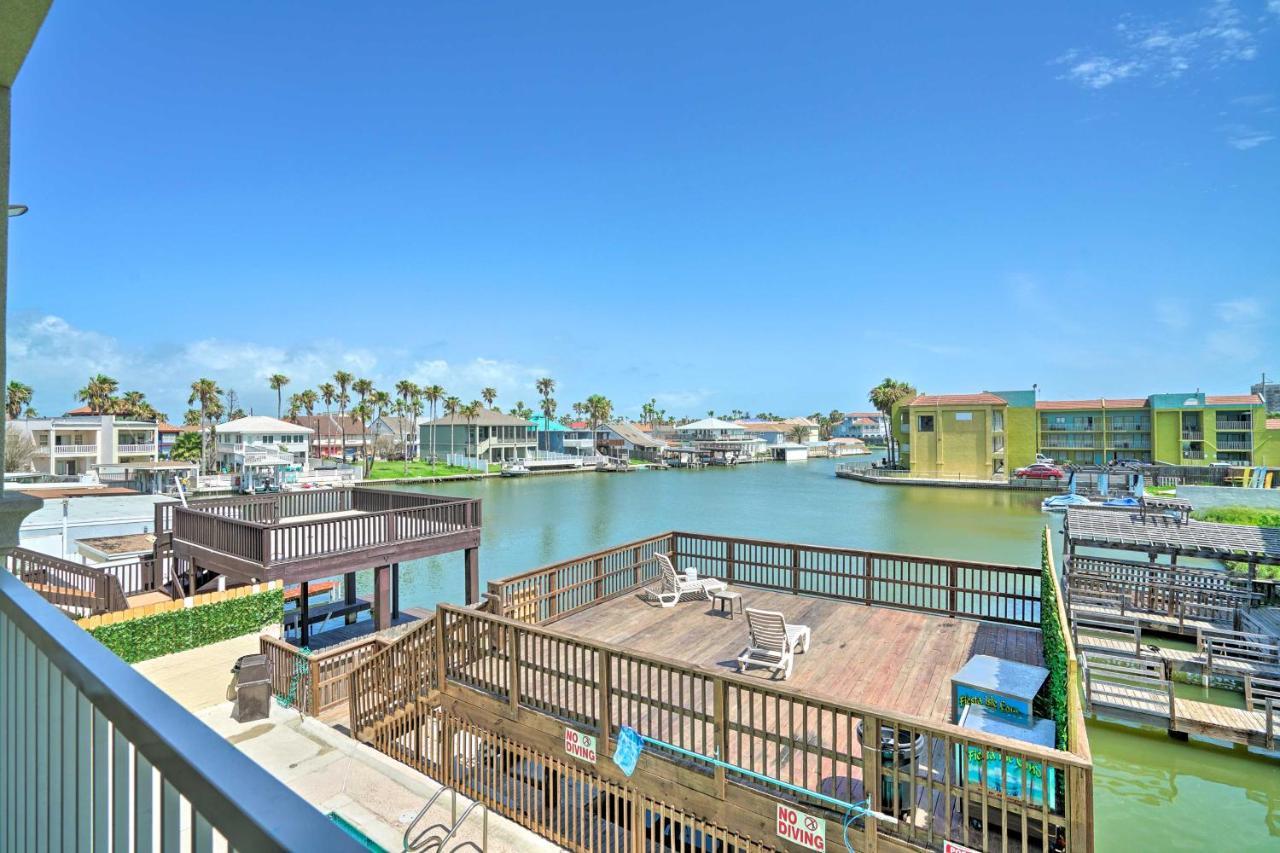 Updated Fiesta Isles Condo With Bay Views And Pool! South Padre Island Exterior foto